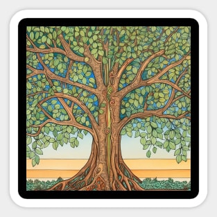 Cedar of Lebanon tree Sticker